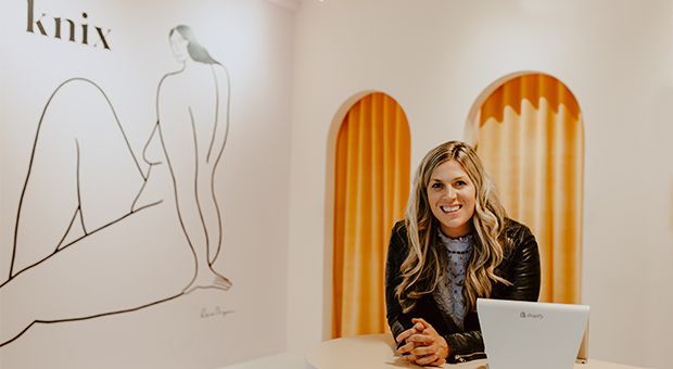 Knixwear founder Joanna Griffiths, Com’05