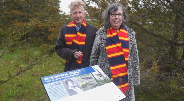 Larry McKeown and Anna Kelly