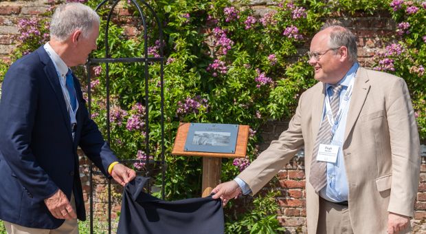 Bader plaque unvieling