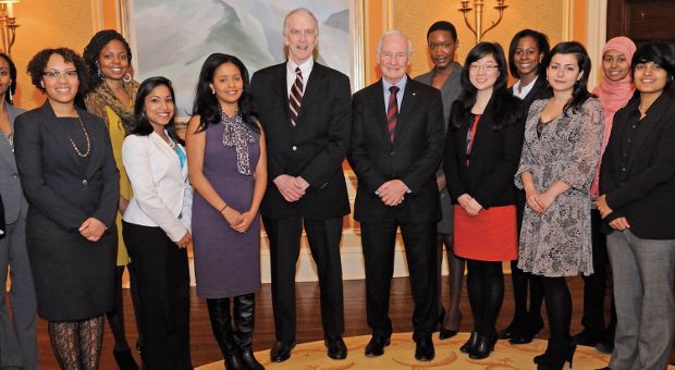 [Photo of Shadow Cabinet meeting the Governor General]