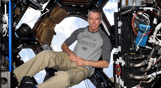 Drew Feustel on the International Space Station