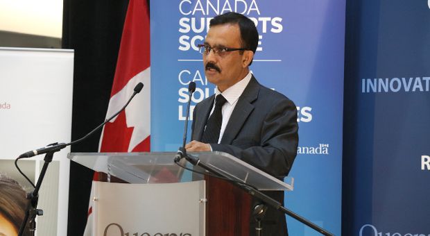 Vice-Provost and Dean of the School of Graduate Studies Fahim Quadir.