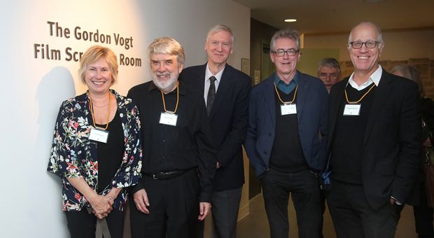 family and speakers at the event 