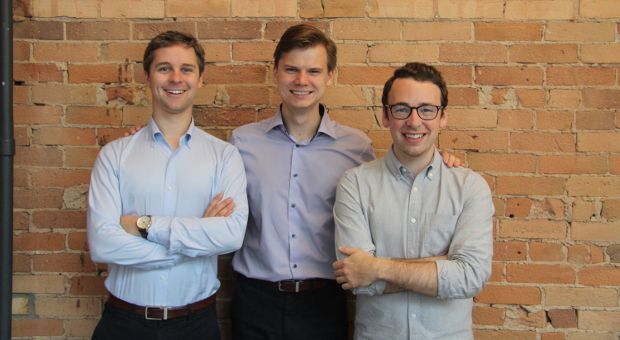 CleanSlate founders Taylor Mann, Scott Mason, Oleg Baranov