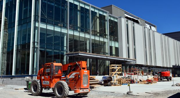 the innovation and wellness centre under construction 