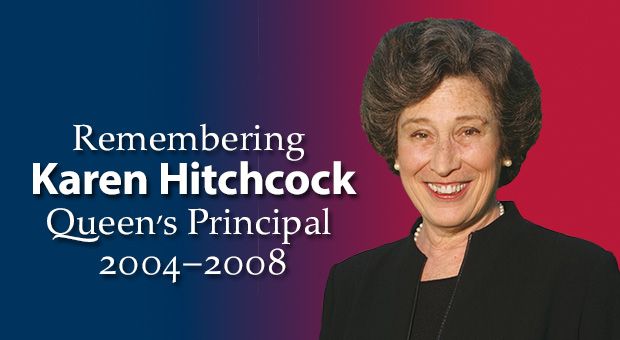 Queen's Principal Emerita Karen Hitchcock