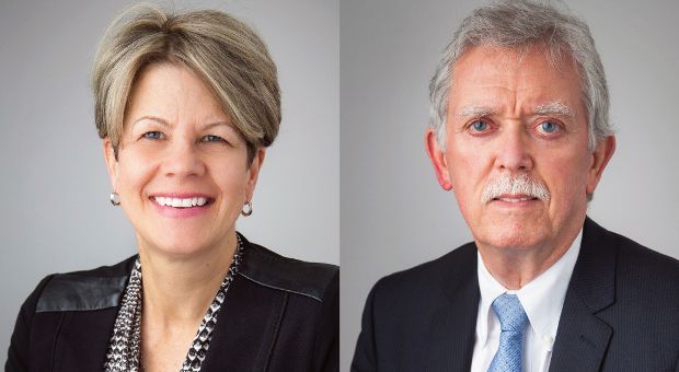 Rosemary Macklem, BCom’83 & Jim Parks, Law’71