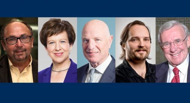 Ross Feldman, Lyse Doucet, Brent Belzberg, Gregory Zeschuk, Gordon Gray