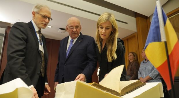 Alvan Bregman, Seymour Schulich, and Judy Schulich