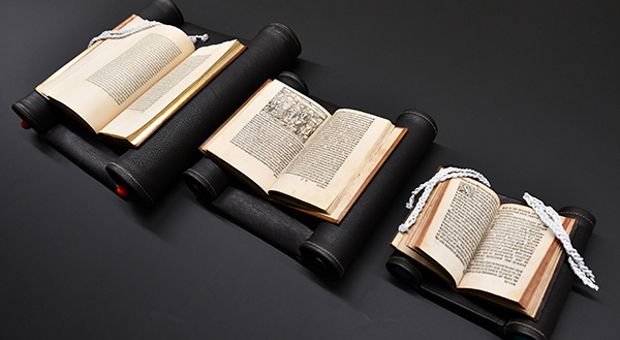 Three books donated by Seymour Schulich