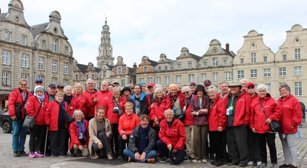 Group image of Vimy Alumni Tour Group