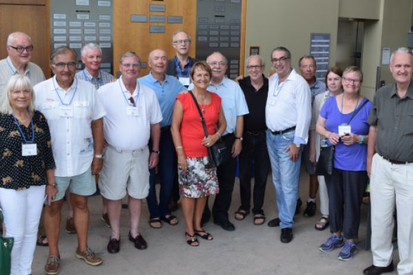 Members of Law'71 smiling at the camera