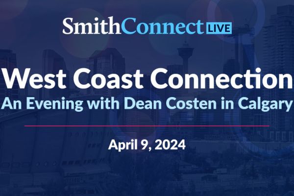 West Coast Connection: An Evening with Dean Costen in Calgary. April 9, 2024.