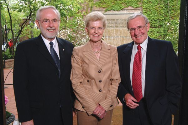 Art McDonald, Patricia Gray, and Gordon Gray