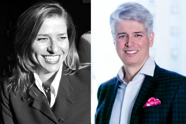 Helen Vasilevski, Com’92, and Kamal Hassan, Sc’88.