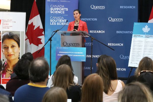 The Honourable Kirsty Duncan, Minister of Science and Sport