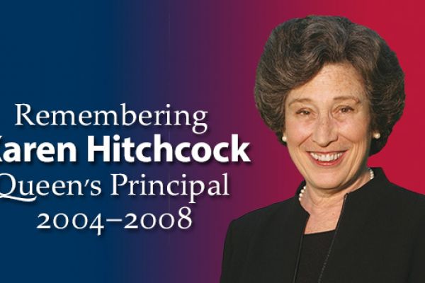 Queen's Principal Emerita Karen Hitchcock