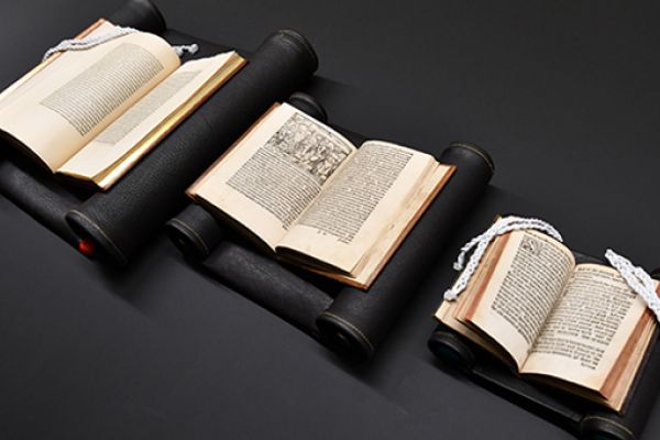 Three books donated by Seymour Schulich