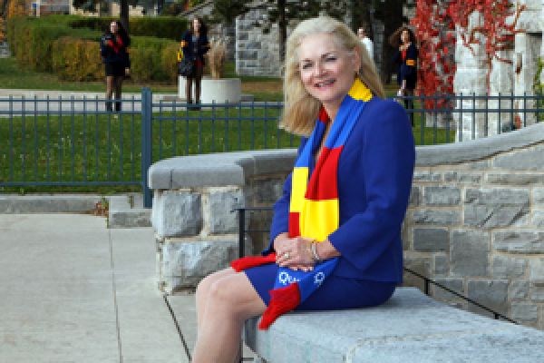 Former Board of Trustee chair Barb Palk