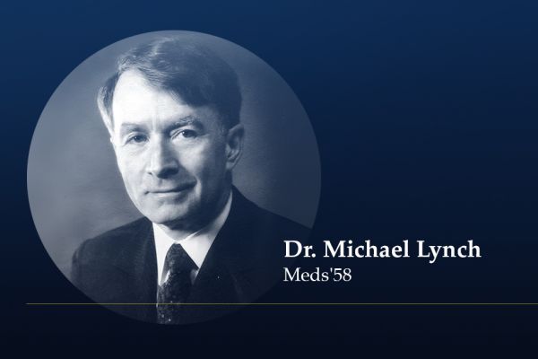 Dr. Michael Lynch, Meds'58
