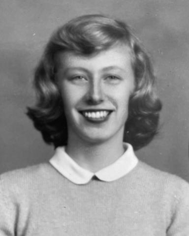 Black and white photo of Margaret Moon from an old photograph.