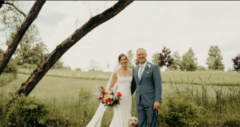 Stephanie Kelley married Kyle Tousignant in Gananoque, Ont., on June 24, 2023.