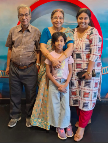 Fakir Mohan Sahoo, and his family. Class Notes