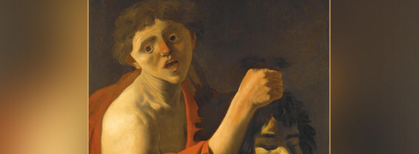 Hendrick ter Brugghen (workshop of), David with the Head of Goliath, around 1629, oil on canvas. Agnes Etherington Art Centre, Queen’s University. Gift of Alfred and Isabel Bader, 2014 (57-001.07)