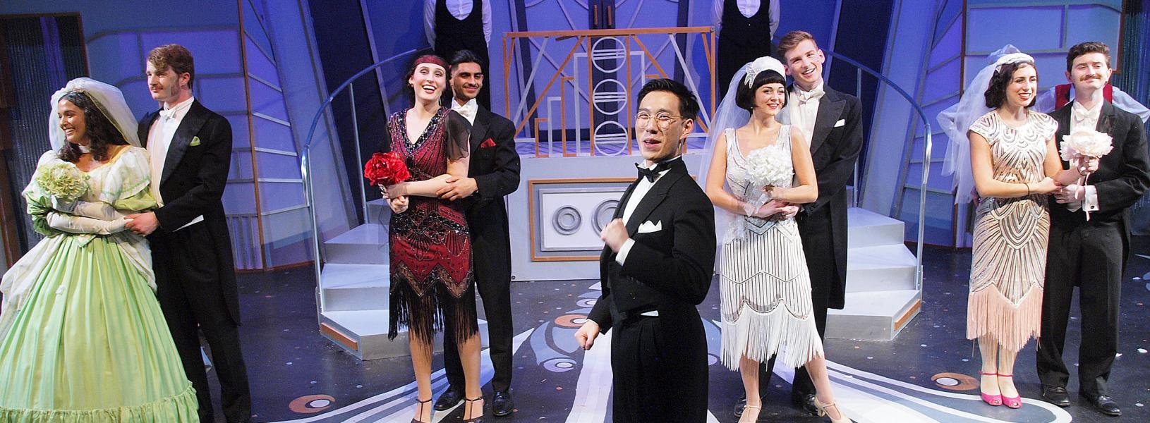 A 2019 Queen's student production of The Drowsy Chaperone. 