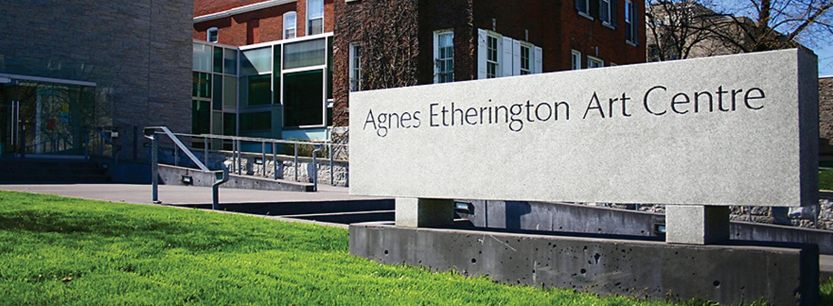 Exterior of the Agnes Etherington Art Centre