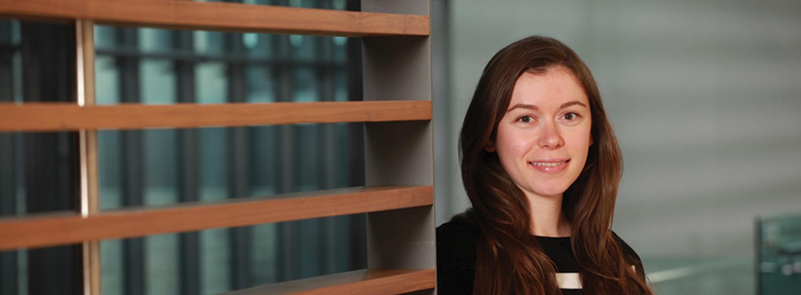 Mira Dineen, Artsci’12, program coordinator for M2, a peer mentoring research program