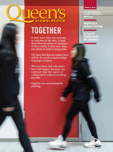 Queen's Alumni Review 2019 Issue 2 cover