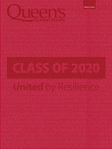 Queen's Alumni Review 2020 Issue 4 cover