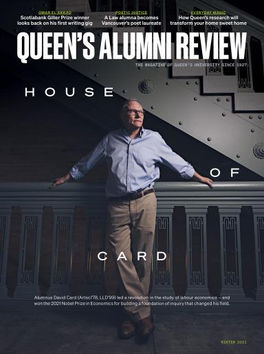 Queen's Alumni Review 2021 Issue 4 cover