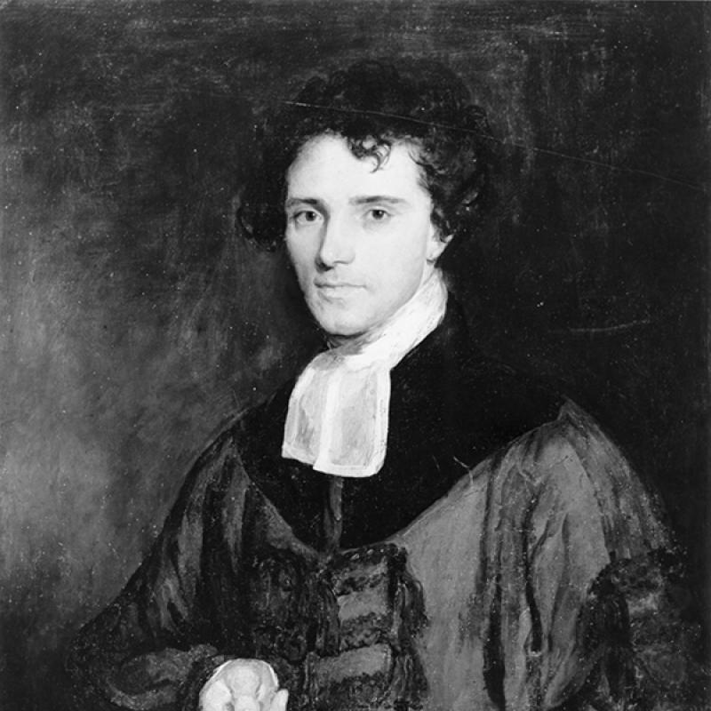 The university's first principal, Thomas Liddell.