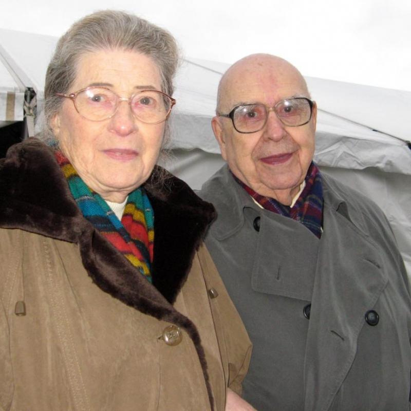 Isabel and Alfred Bader