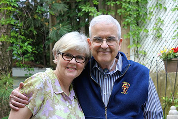 Balfour Mount and his wife Linda