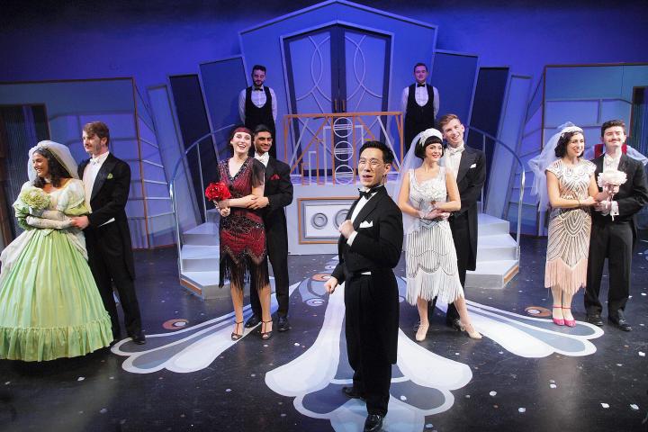 A 2019 Queen's student production of The Drowsy Chaperone. 