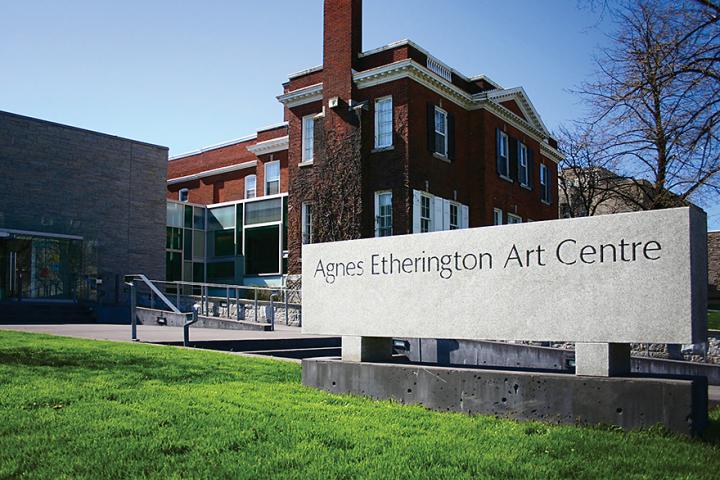 Exterior of the Agnes Etherington Art Centre