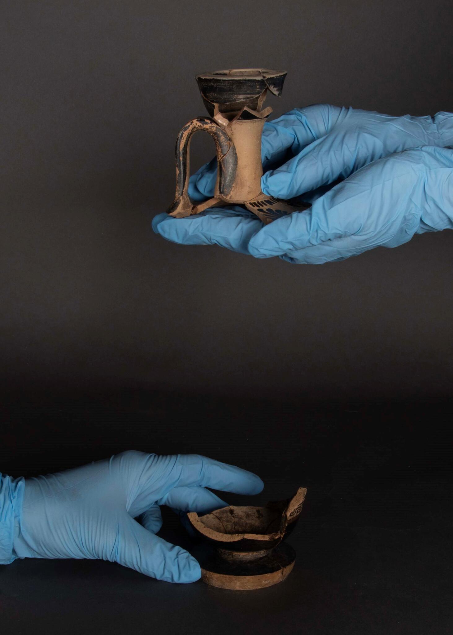 Approximate shape of lekythos