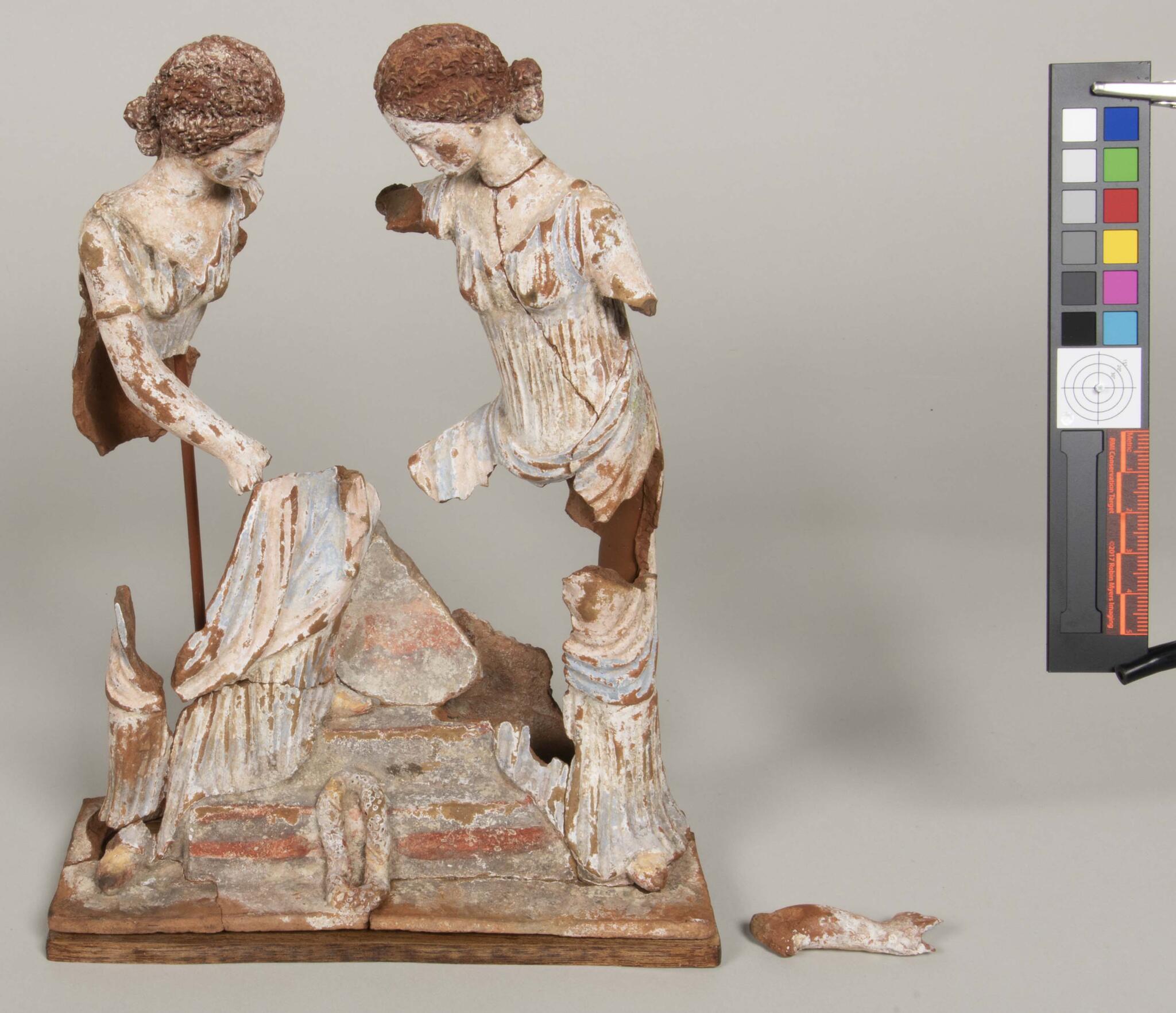 Tanagra-style figurine