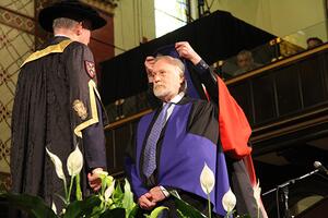 Otto Naumann Receives Honourary Degree
