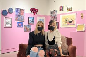 Katie Hetherington and Maggie Whitmore, curators of Cézanne's Closet 2022