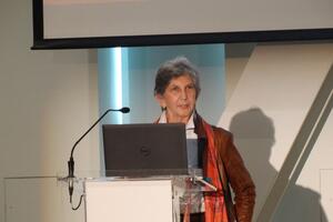 Dr. Joan Schwartz, ACA 2022 Awards Ceremony. Photo courtesy of M. Tracey.