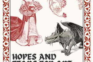 Poster for Hopes and Fears exhibit