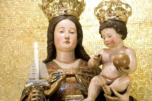 Image of the Blessed Virgin Mary and Child taken from the publication. 