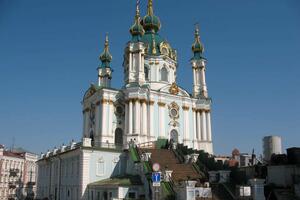 St. Andrew’s Church, Kyiv, seen in a 2010 photo by Gauvin Alexander Bailey.