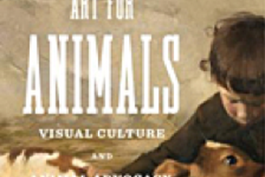 A poster for "Art For Animals"