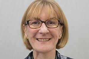 A photo of a person smiling