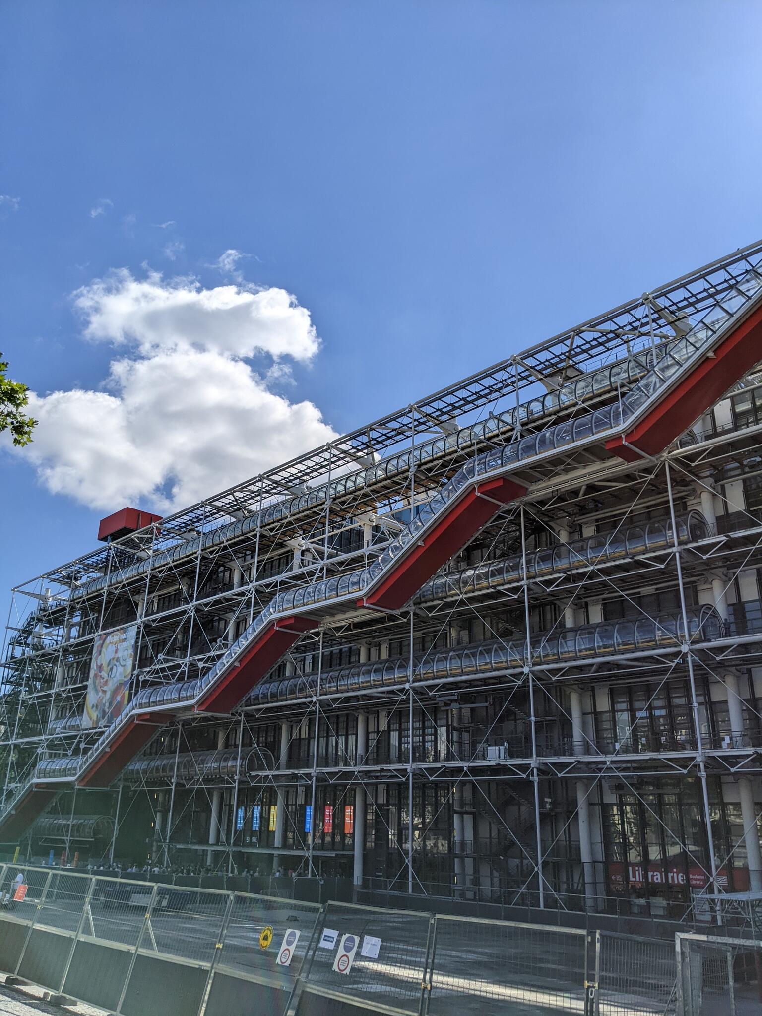 Centre Pompidou, Paris, 2022. Photo courtesy of Ben Pulver.